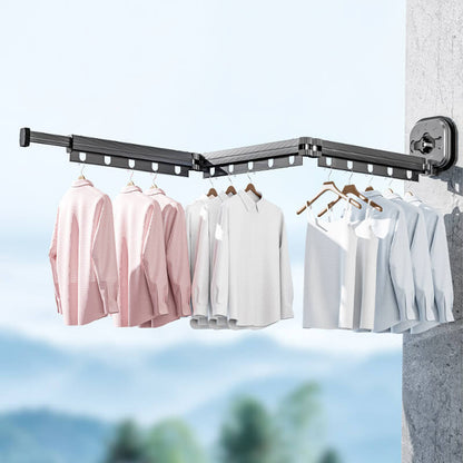 🔥🔥Space Saving🔥🔥-Absorbent Wall Mounted Folding Drying Rack🔥🔥