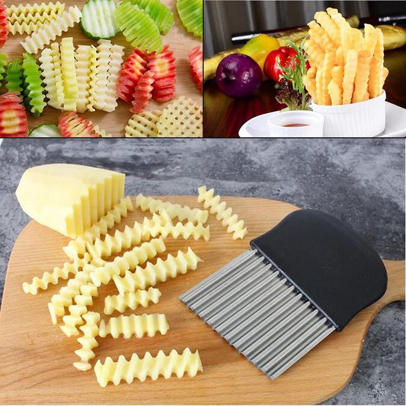 🔥🔥Buy 2 Get 1 Free🔥🔥 - Stainless Steel Crinkle Chopper