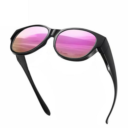 📢😎 2025 New Polarized UV400 Protection Trendy Round Cat-eye Sunglasses 😺🕶️