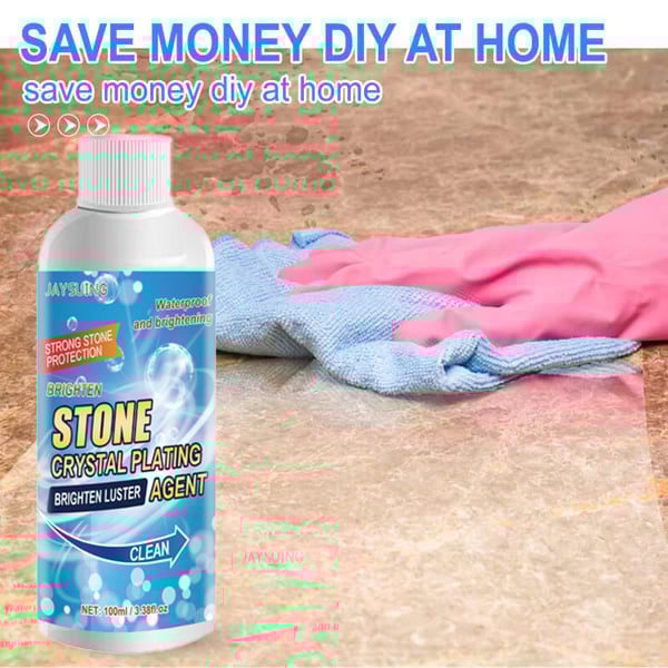 🔥🔥（BUY 2 GET 1 FREE ）🔥🔥-Stone Stain Remover Cleaner (Effective Removal of Oxidation, Rust, Stains)🔥🔥