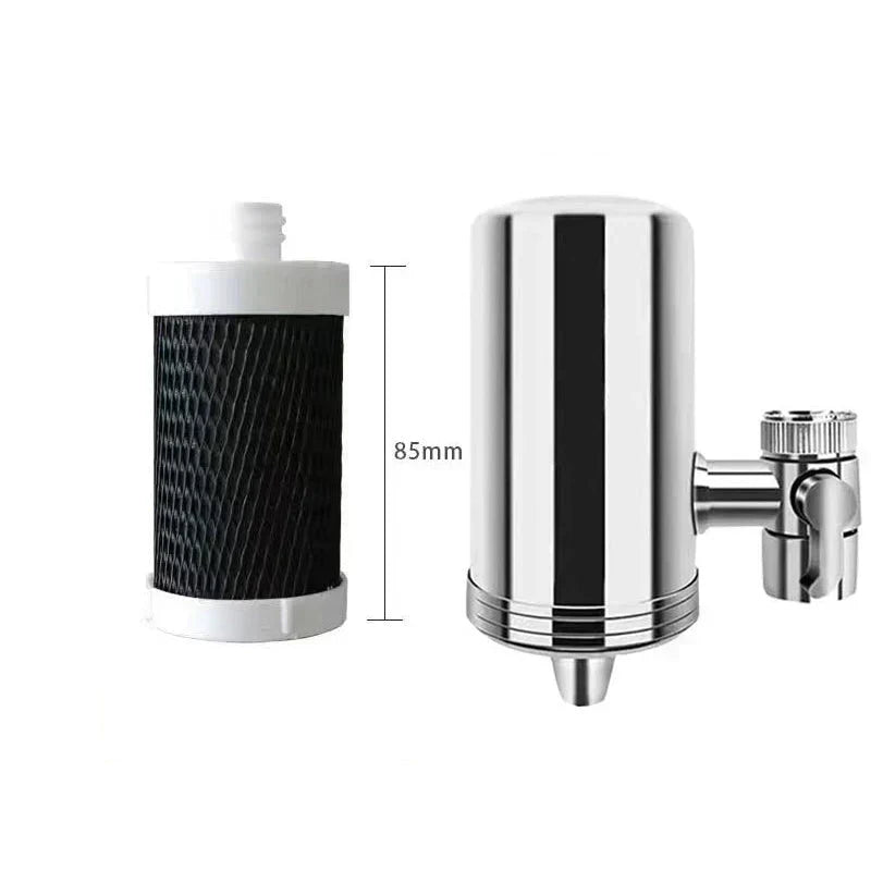 🔥 Installation-free Stainless Steel Household Faucet Water Purifier